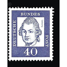 Postage stamps: Important Germans  - Germany / Federal Republic of Germany 1961 - 40