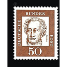 Postage stamps: Important Germans  - Germany / Federal Republic of Germany 1961 - 50