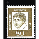 Postage stamps: Important Germans  - Germany / Federal Republic of Germany 1961 - 80