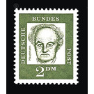 Postage stamps: Important Germans  - Germany / Federal Republic of Germany 1962 - 200