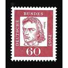 Postage stamps: Important Germans  - Germany / Federal Republic of Germany 1962 - 60