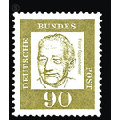 Postage stamps: Important Germans  - Germany / Federal Republic of Germany 1964 - 90