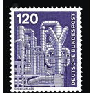 Postage stamps: industry and technology  - Germany / Federal Republic of Germany 1975 - 120 Pfennig