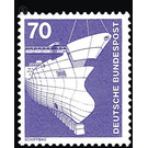 Postage stamps: industry and technology  - Germany / Federal Republic of Germany 1975 - 70 Pfennig