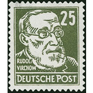 Postage stamps: personalities from politics, art and science  - Germany / German Democratic Republic 1952 - 25 Pfennig