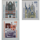 postage stamps sights  - Germany / Federal Republic of Germany 2001 Set