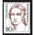 Postage stamps: Women of German History  - Germany / Federal Republic of Germany 1986 - 80 Pfennig