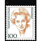 postage stamps: Women of German History  - Germany / Federal Republic of Germany 1997 - 100 Pfennig