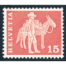 postal history  - Switzerland 1960 - 15 Rappen