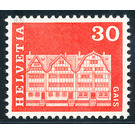Postal History - Village Square  - Switzerland 1968 - 30 Rappen