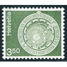 Postal stamp - Astronomical clock  - Switzerland 1980 - 350 Rappen