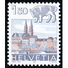 Postal stamp - bull  - Switzerland 1982 - 150 Rappen