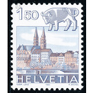 Postal stamp - bull  - Switzerland 1982 - 150 Rappen