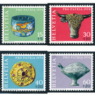 Postal stamp Folklore - Gansabhauet  - Switzerland 1974 Set