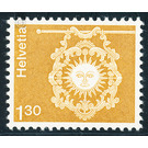 Postal stamp sign  - Switzerland 1973 - 130 Rappen