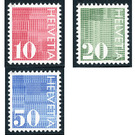 Postal stamp stamp automat  - Switzerland 1970 Set