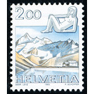 Postal stamp - Virgo  - Switzerland 1983 - 200 Rappen