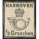 Posthorn - Germany / Old German States / Hannover 1862