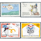 Postillion d'Amour  - Liechtenstein 1992 Set