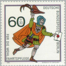 Postman (15th century) - Germany / Berlin 1989
