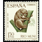 Potto (Perodicticus potto) - Central Africa / Equatorial Guinea  / Rio Muni 1967 - 1.50