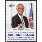 Prime Minister Sir Toke Talagi - Polynesia / Niue 2017 - 2.40