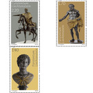 Princely Treasures: Sculptures of Antico, Equestrian Statue of Marc Aurel - Series: Princely Treasures  - Liechtenstein 2019 Set