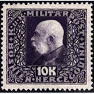 profile  - Austria / k.u.k. monarchy / Bosnia Herzegovina 1916 - 10 Krone