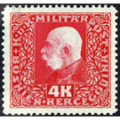 profile  - Austria / k.u.k. monarchy / Bosnia Herzegovina 1916 - 4 Krone