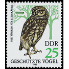 Protected birds of prey  - Germany / German Democratic Republic 1982 - 25 Pfennig