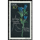 Protected native plants  - Germany / German Democratic Republic 1966 - 10 Pfennig