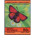 Purple-edged Copper (Palaeochrysophanus hippothoe) - Polynesia / Tuvalu, Vaitupu 1985