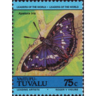 Purple Emperor (Apatura iris) - Polynesia / Tuvalu, Vaitupu 1985