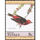 Purple Finch (Haemorhous purpureus) - Polynesia / Tuvalu, Niutao 1985