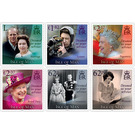Queen Elizabeth II, 95th Birthday (2021) - Great Britain / British Territories / Isle of Man 2021 Set