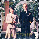 Queen Elizabeth II and consort - Polynesia / Tuvalu, Nui 1987