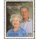 Queen Elizabeth II and Prince Philip (1957) - Micronesia / Nauru 1997 - 1.20