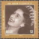 Queen Elizabeth II, Diamond Jubilee - Central America / Belize 2012 - 2