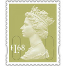 Queen Elizabeth II - Security Machin -M20L - United Kingdom 2020 - 1.68
