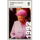 Queen Elizabeth II visits Germany (1992) - Caribbean / Turks and Caicos Islands 2015 - 50