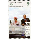 Queen Elizabeth II visits New Zealand (1981) - Caribbean / Turks and Caicos Islands 2015 - 50