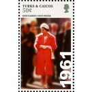 Queen Elizabeth II visits Pakistan (1961) - Caribbean / Turks and Caicos Islands 2015 - 50