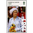 Queen Elizabeth II visits Sri Lanka (1981) - Caribbean / Turks and Caicos Islands 2015 - 50