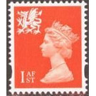 Queen Elizabeth II - Wales - Machin Portrait - United Kingdom / Wales Regional Issues 2000