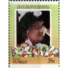 Queen Elizabeth Then Queen Mother - Polynesia / Tuvalu, Niutao 1985