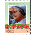 Queen Elizabeth Then Queen Mother - Polynesia / Tuvalu, Nukulaelae 1985