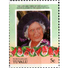 Queen Elizabeth Then Queen Mother - Polynesia / Tuvalu, Nukulaelae 1985