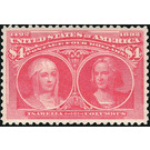 Queen Isabella and Columbus - United States of America 1893