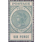 Queen Victoria (bold postage) - South Australia 1904 - 6