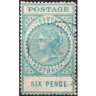 Queen Victoria (bold postage) - South Australia 1906 - 6